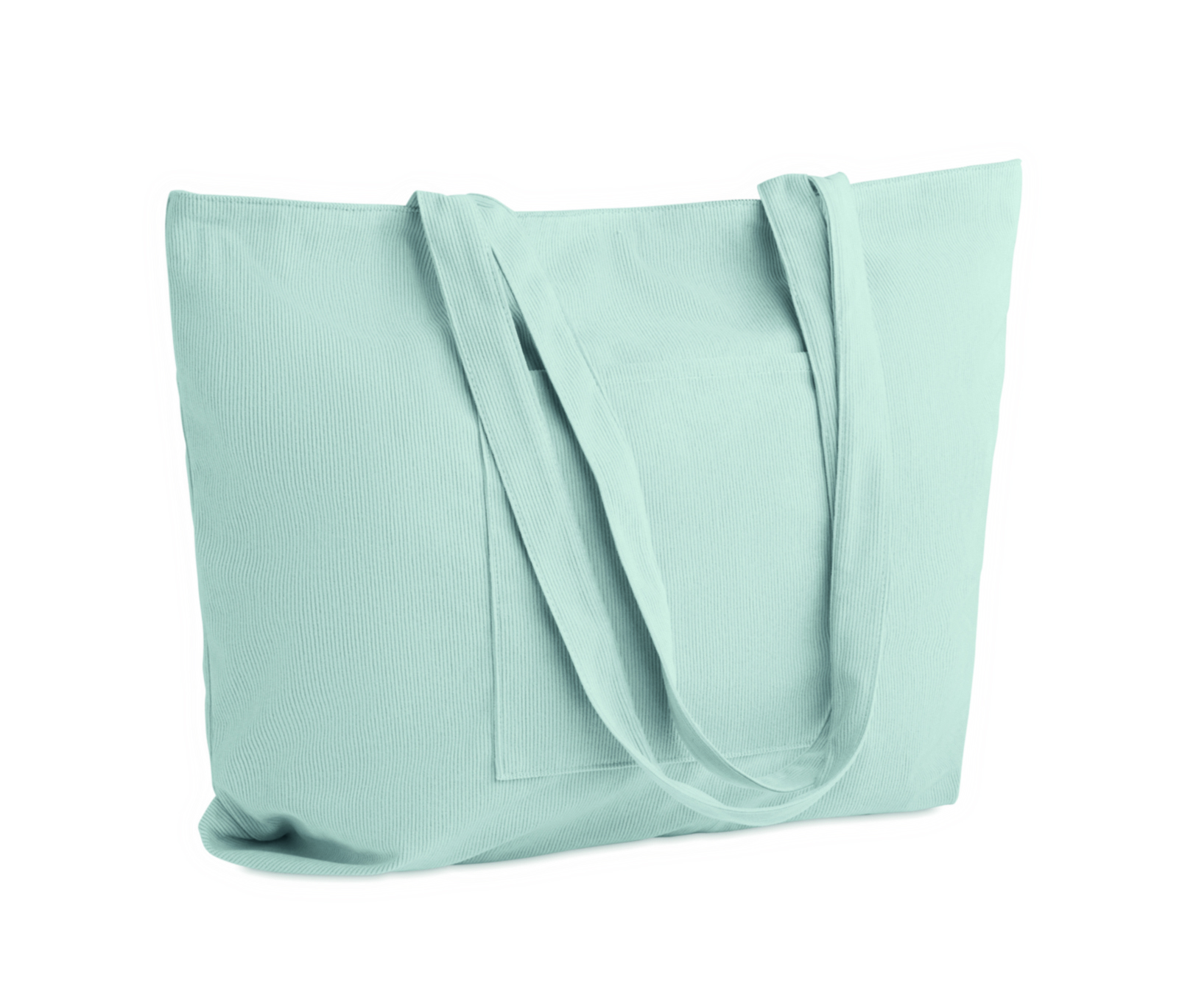 Borsa Grande da Spesa in Velluto con Zip CORDY G - immagine 13