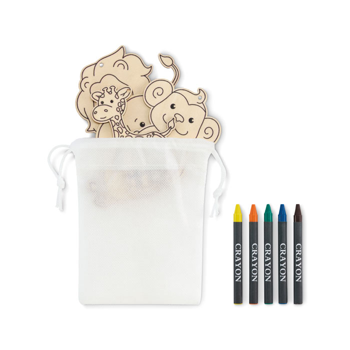 Set per Dipingere con 4 Appendini THEZOO - immagine 4
