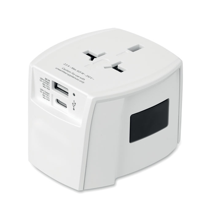Adattatore da Viaggio Universale con USB-C SKROSS - immagine 2