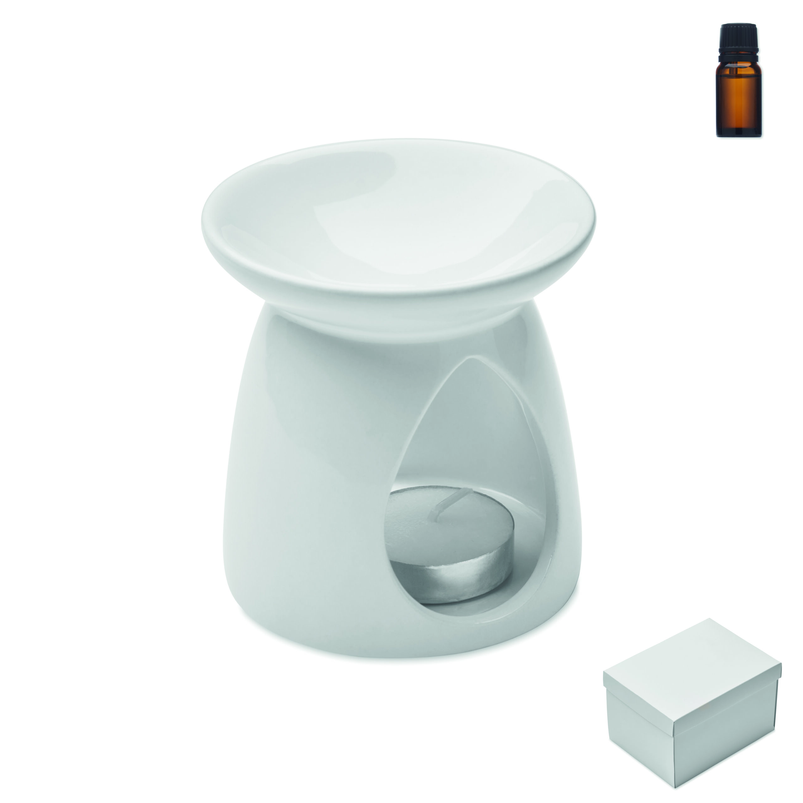Set Bruciaessenze in Ceramica alla Vaniglia SAGRADA - immagine 7
