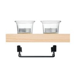 Alternative view of Portatealight Decorativo con 2 Candeline IRONDLE