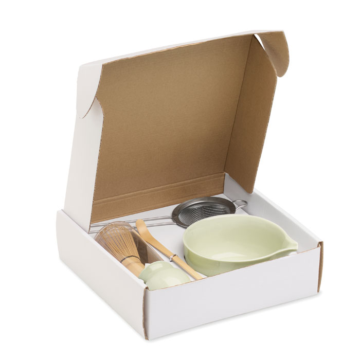Set Matcha 5 Pezzi in Bambù e Ceramica MATCHY - immagine 5