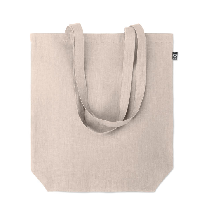Shopper in Canapa con Manici Lunghi NAIMA TOTE - immagine 7
