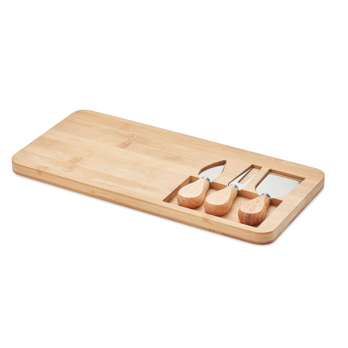 Set Tagliere da Formaggio in Bambù GLENAVY