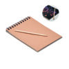 Taccuino Kraft ad Anelli con Penna in Legno BLACK - immagine 6