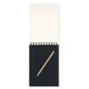 Taccuino Kraft ad Anelli con Penna in Legno BLACK - immagine 3