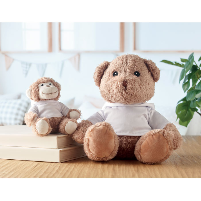 Peluche Orsetto con Felpa JOHN - immagine 6