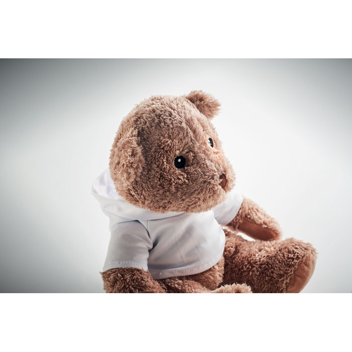Peluche Orsetto con Felpa JOHN - immagine 4
