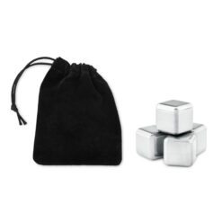Set di 4 Cubetti di Ghiaccio Riutilizzabili in Inox ICY