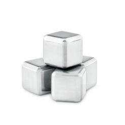 Alternative view of Set di 4 Cubetti di Ghiaccio Riutilizzabili in Inox ICY