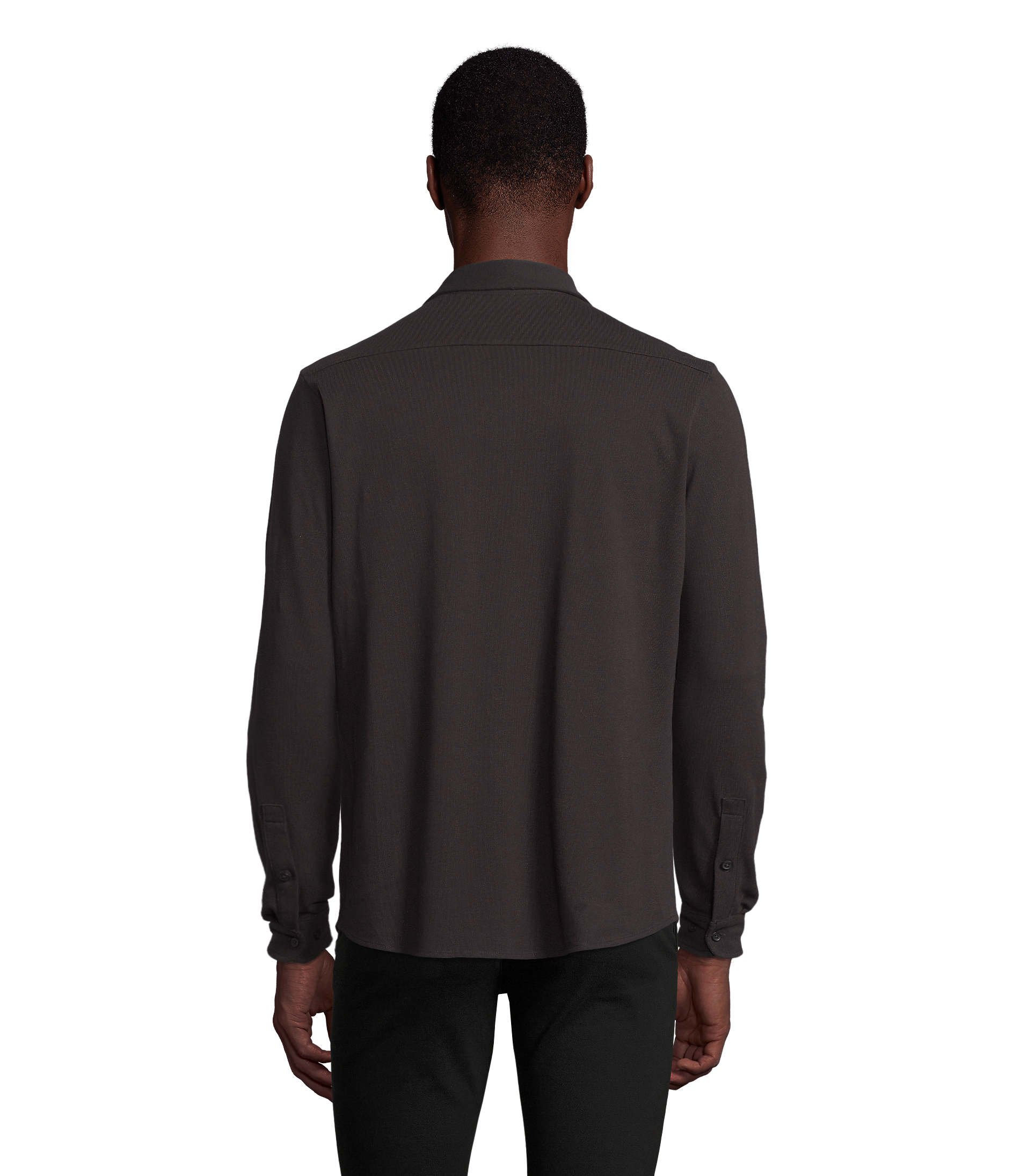 Camicia Uomo in Piqué di Cotone Bio BASILE MEN - immagine 18