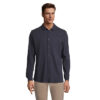 Camicia Uomo in Piqué di Cotone Bio BASILE MEN - immagine 4