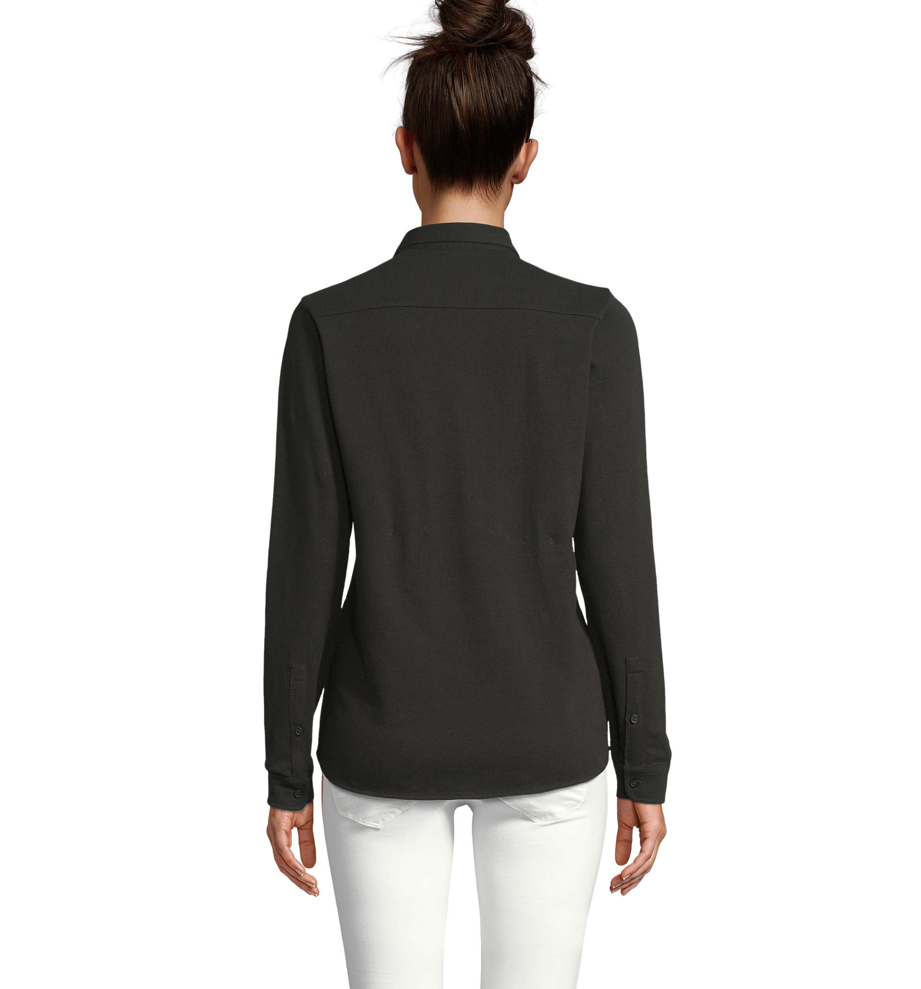 Camicia Donna in Piqué di Cotone Bio BASILE WOMEN - immagine 15