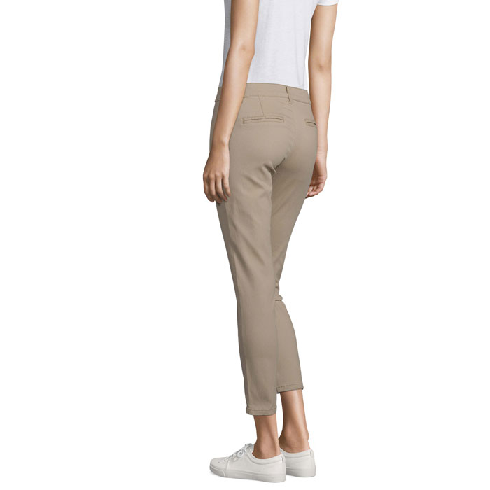 Pantaloni Chino Donna in Twill con Elastan JULES WOMEN - immagine 4