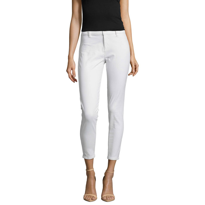 Pantaloni Chino Donna in Twill con Elastan JULES WOMEN