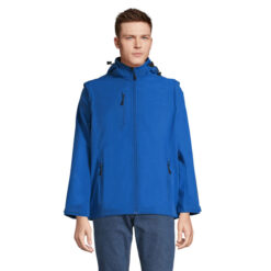 Giacca Softshell Unisex Maniche Staccabili TRANSFORMER