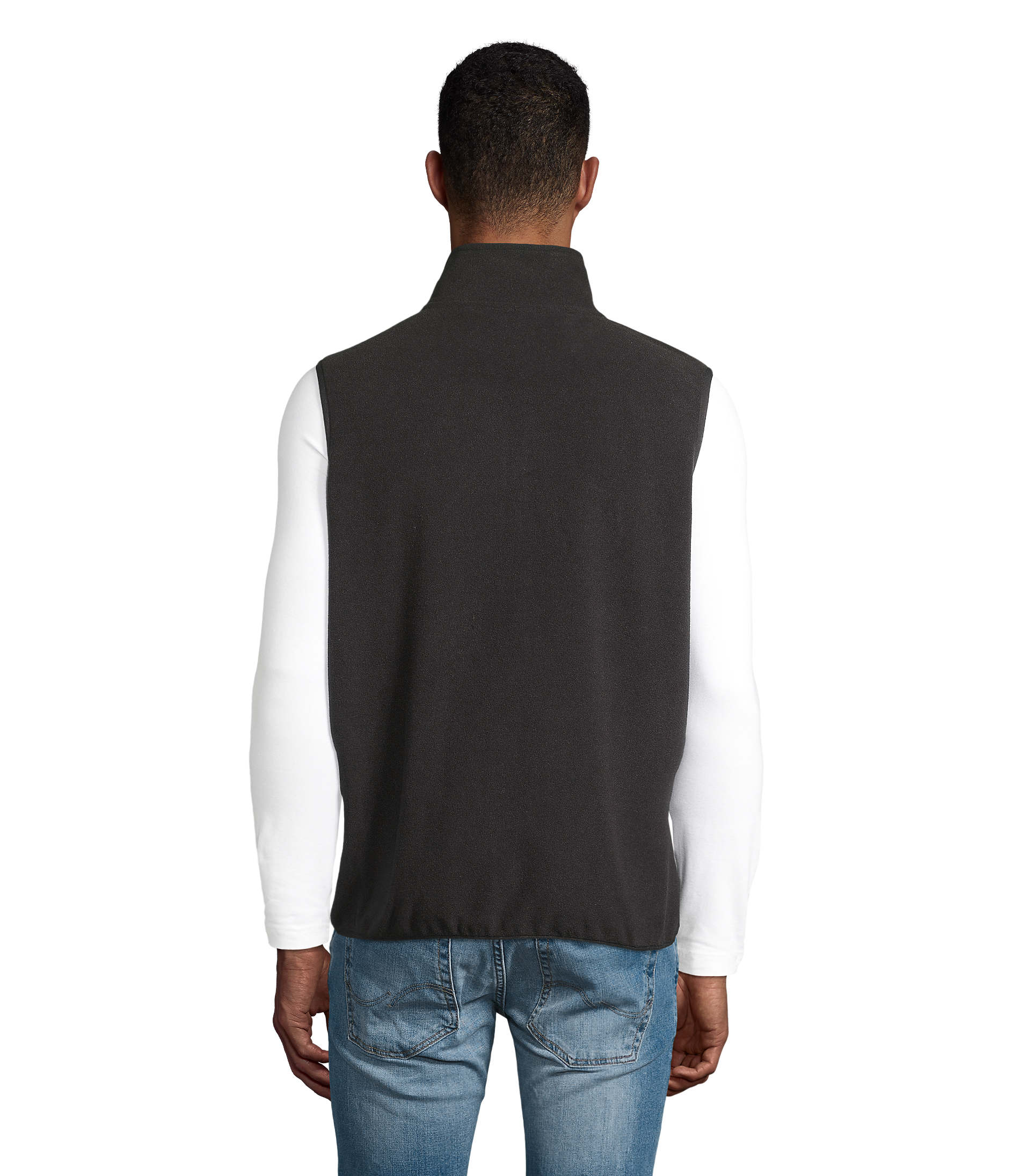 Gilet in Micropile Unisex con Zip FACTOR BW - immagine 39