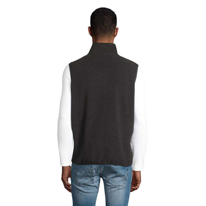 Gilet in Micropile Unisex con Zip FACTOR BW - immagine 14