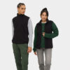 Gilet in Micropile Unisex con Zip FACTOR BW - immagine 16