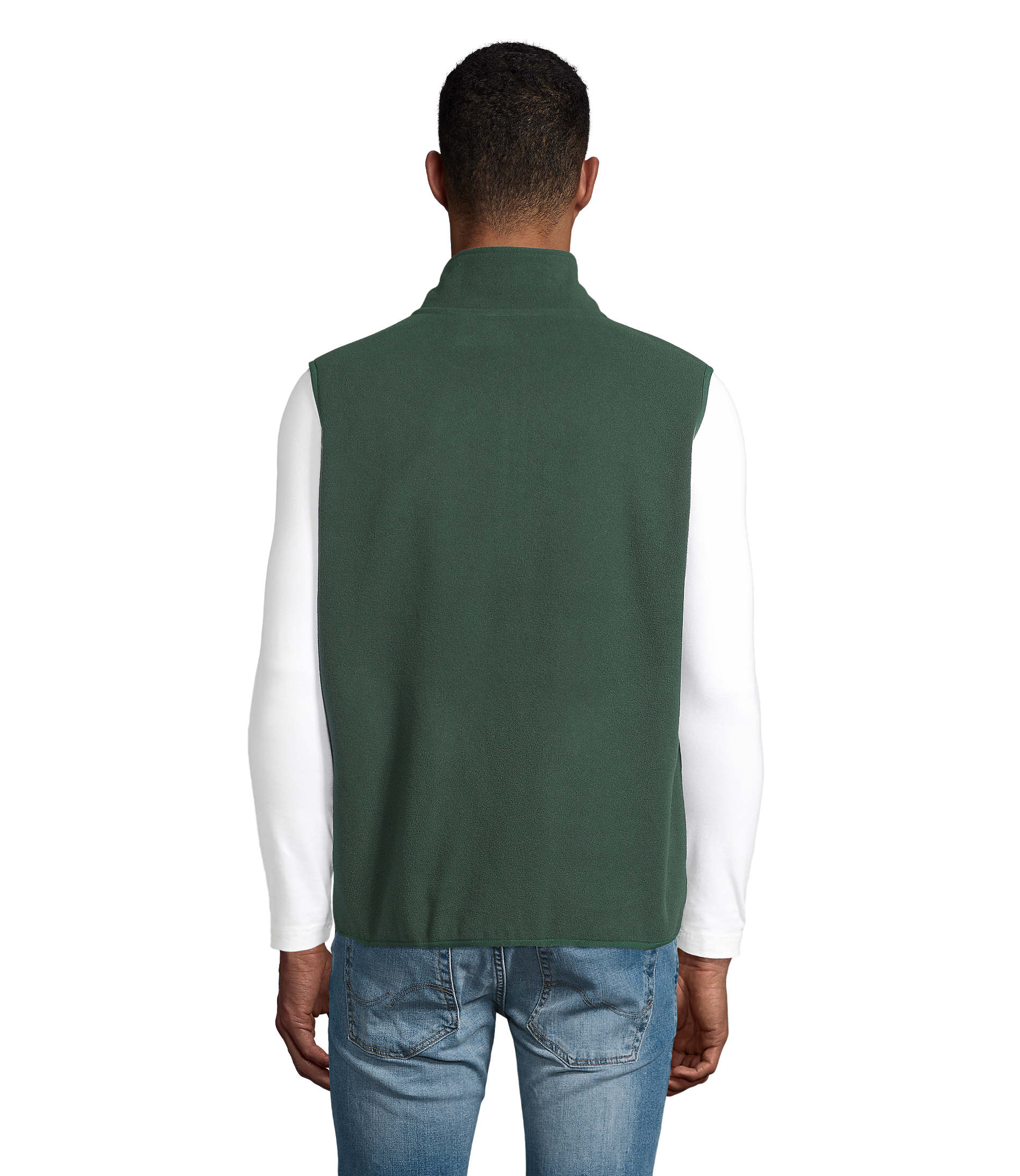 Gilet in Micropile Unisex con Zip FACTOR BW - immagine 36