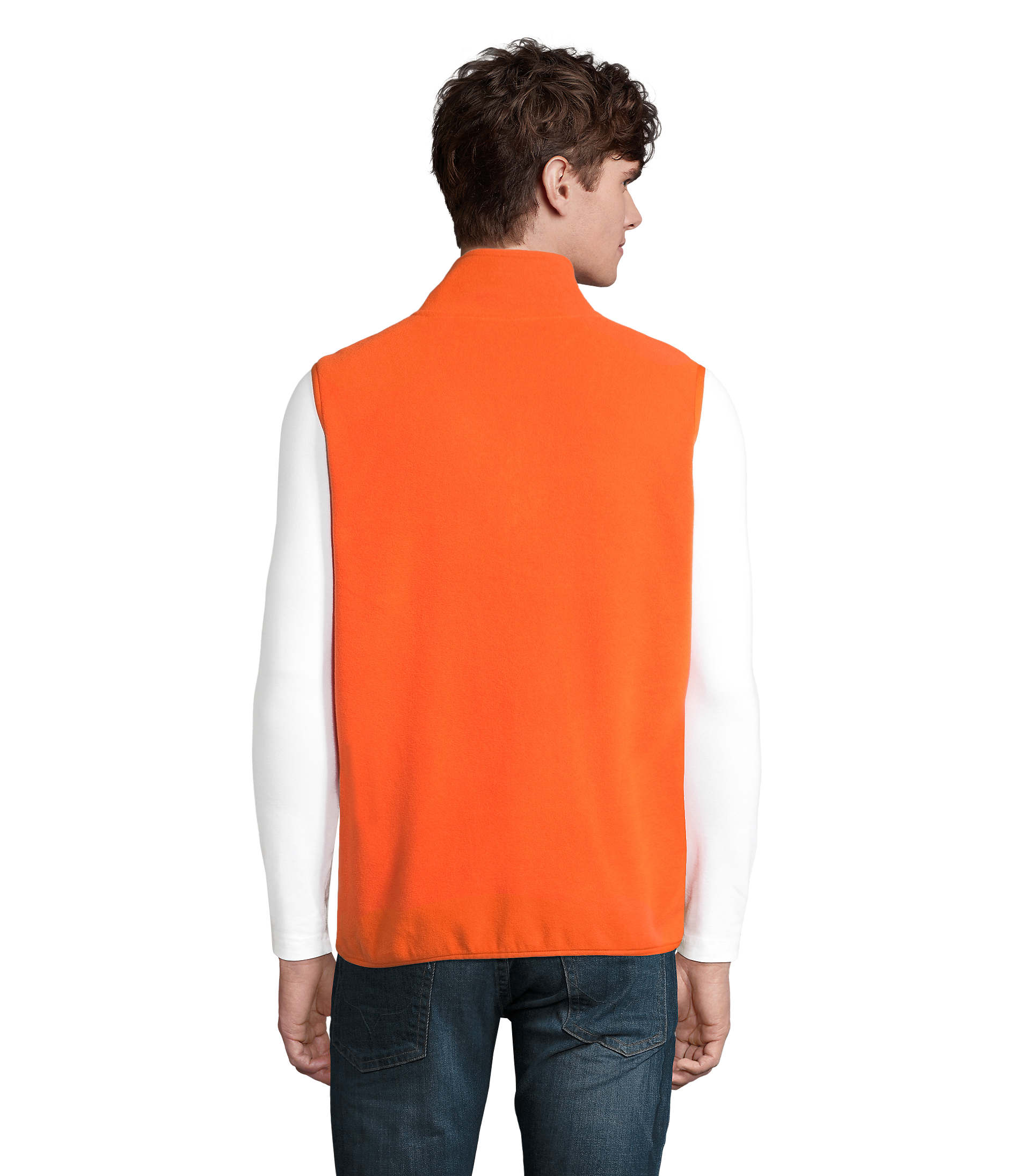 Gilet in Micropile Unisex con Zip FACTOR BW - immagine 49