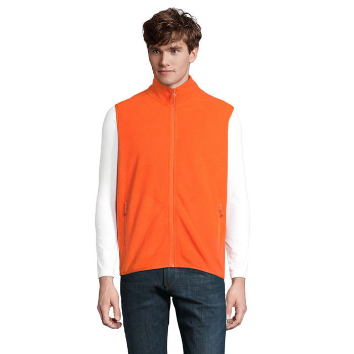 Gilet in Micropile Unisex con Zip FACTOR BW - immagine 23
