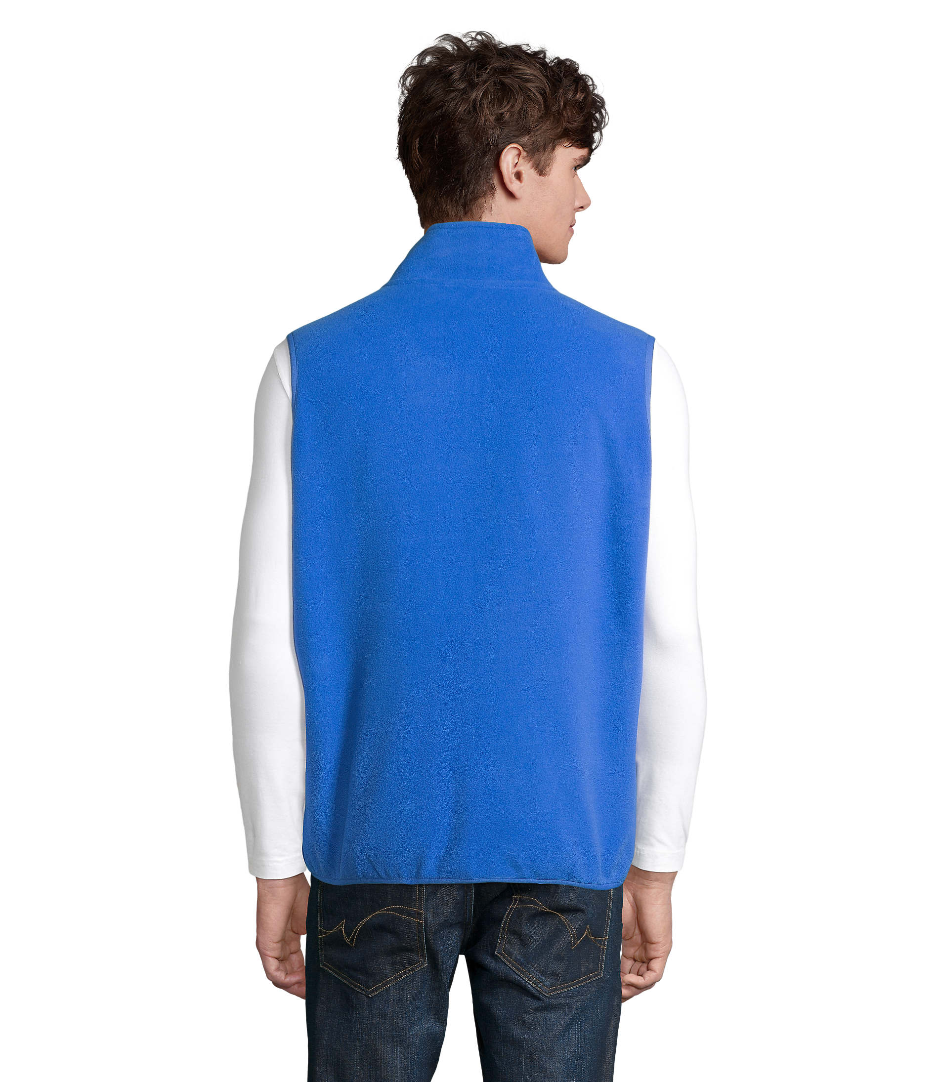 Gilet in Micropile Unisex con Zip FACTOR BW - immagine 33