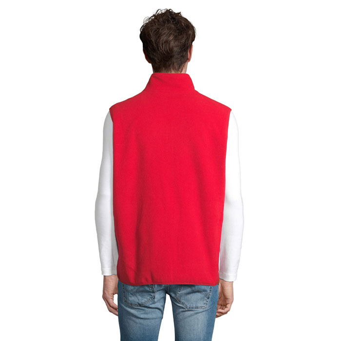 Gilet in Micropile Unisex con Zip FACTOR BW - immagine 2