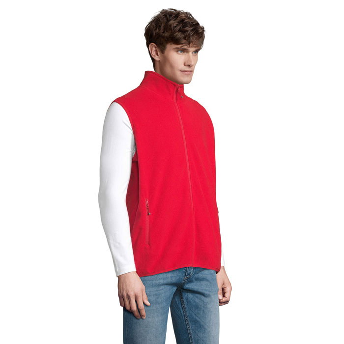 Gilet in Micropile Unisex con Zip FACTOR BW - immagine 3