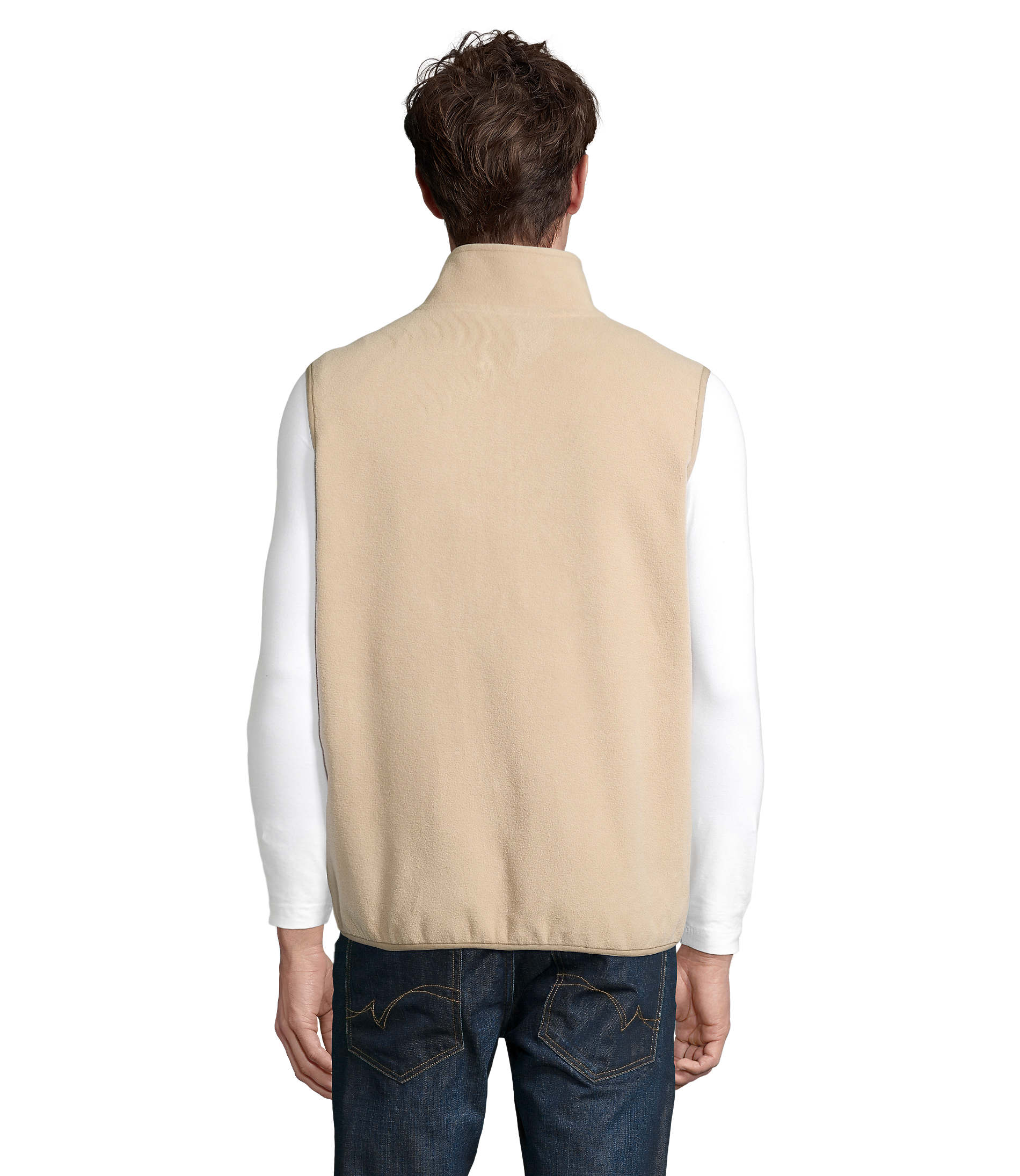 Gilet in Micropile Unisex con Zip FACTOR BW - immagine 30