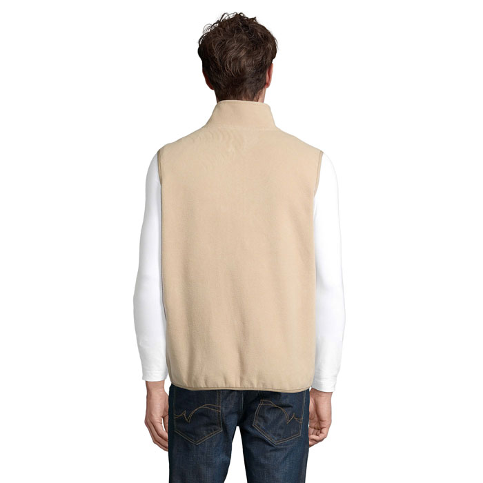 Gilet in Micropile Unisex con Zip FACTOR BW - immagine 5