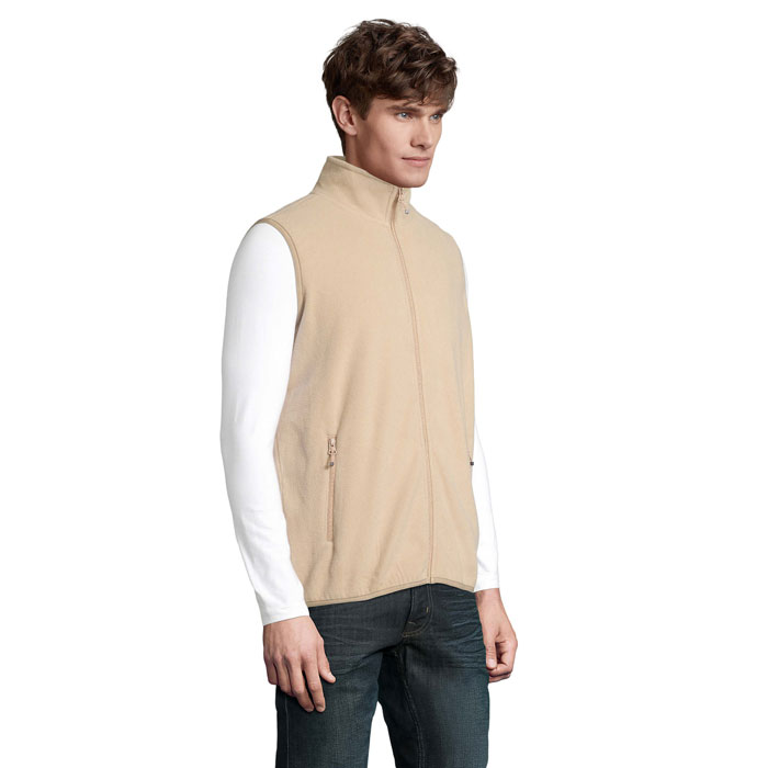 Gilet in Micropile Unisex con Zip FACTOR BW - immagine 6