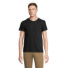 T-Shirt Scollo a V in Cotone Ringspun REGENT V - immagine 22