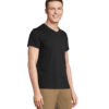 T-Shirt Scollo a V in Cotone Ringspun REGENT V - immagine 52