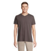 T-Shirt Scollo a V in Cotone Ringspun REGENT V - immagine 12