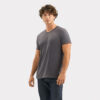 T-Shirt Scollo a V in Cotone Ringspun REGENT V - immagine 16