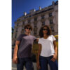 T-Shirt Scollo a V in Cotone Ringspun REGENT V - immagine 20