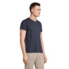 T-Shirt Scollo a V in Cotone Ringspun REGENT V - immagine 9