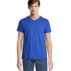 T-Shirt Scollo a V in Cotone Ringspun REGENT V - immagine 56
