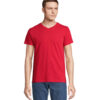 T-Shirt Scollo a V in Cotone Ringspun REGENT V - immagine 53