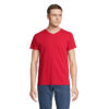T-Shirt Scollo a V in Cotone Ringspun REGENT V - immagine 25