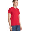 T-Shirt Scollo a V in Cotone Ringspun REGENT V - immagine 55
