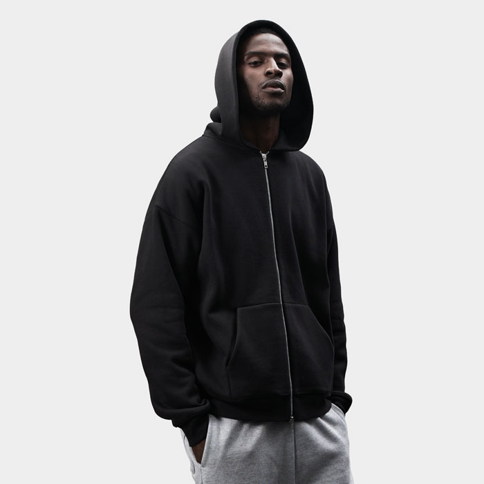 Felpa Full Zip con Cappuccio Unisex in Pile ELIOTT - immagine 12
