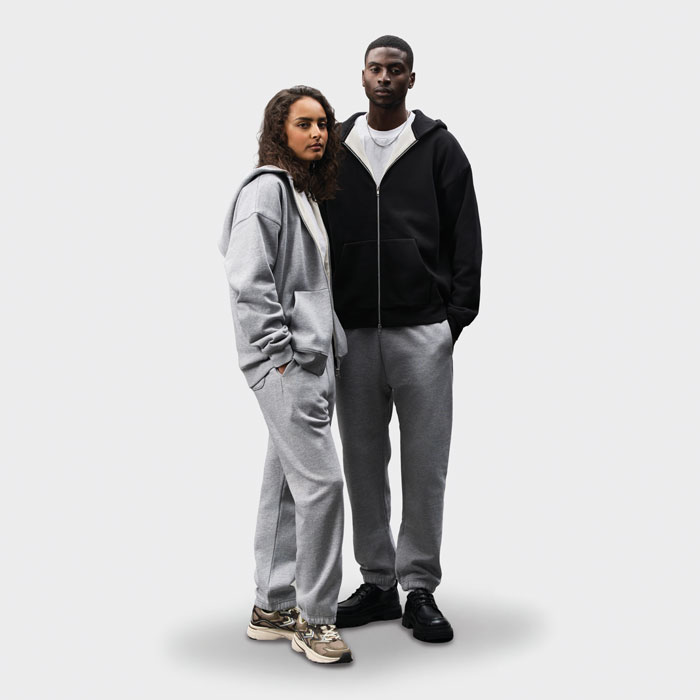 Felpa Full Zip con Cappuccio Unisex in Pile ELIOTT - immagine 13