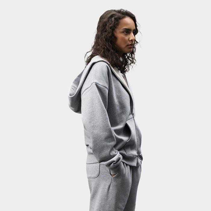 Felpa Full Zip con Cappuccio Unisex in Pile ELIOTT - immagine 4