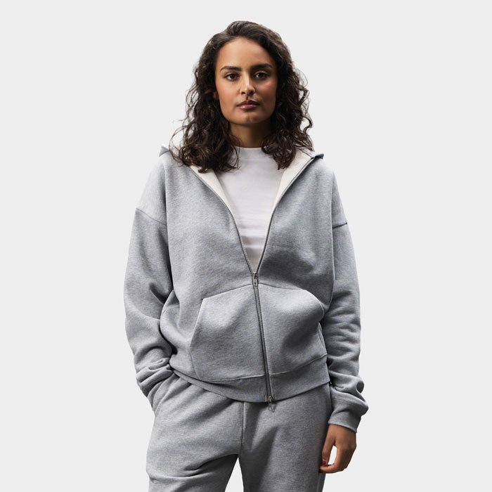 Felpa Full Zip con Cappuccio Unisex in Pile ELIOTT - immagine 7