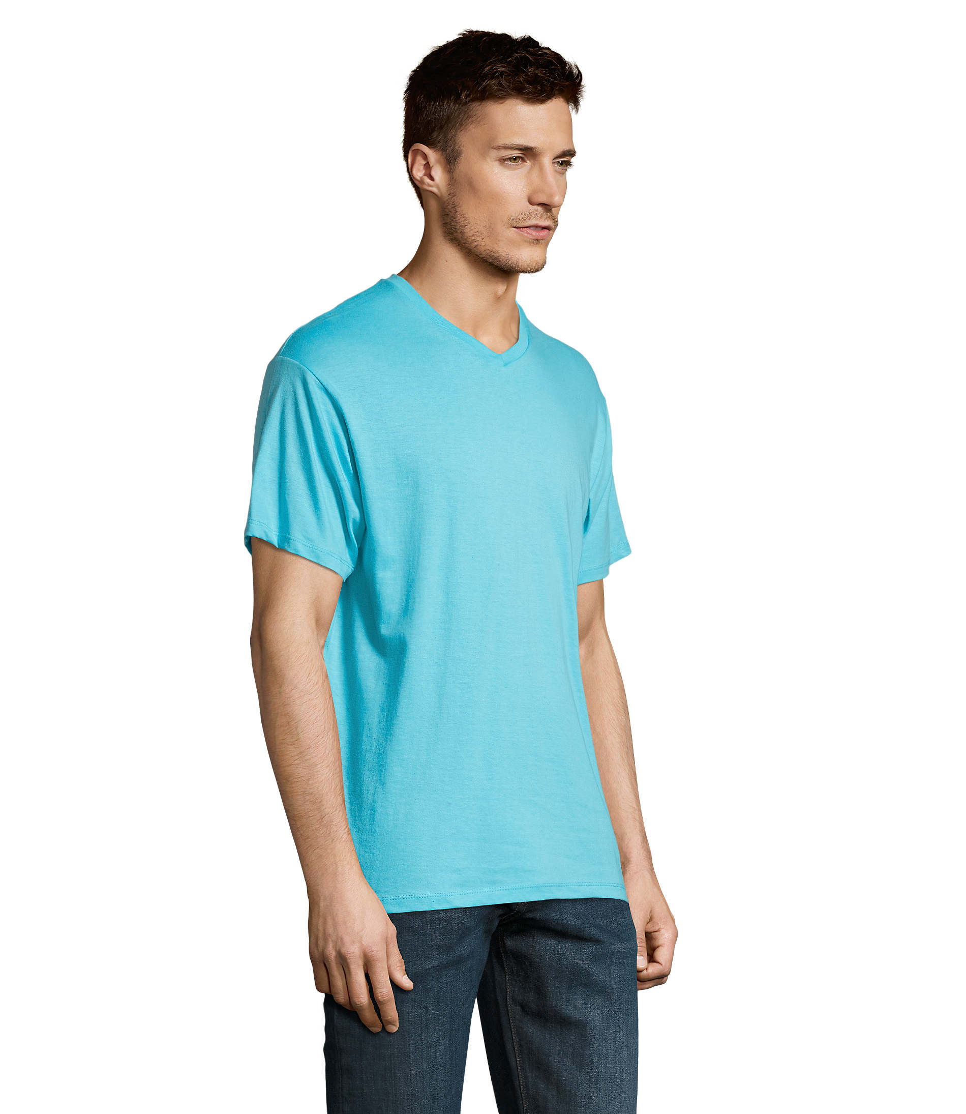 T-Shirt Uomo Scollo a V VICTORY - immagine 39