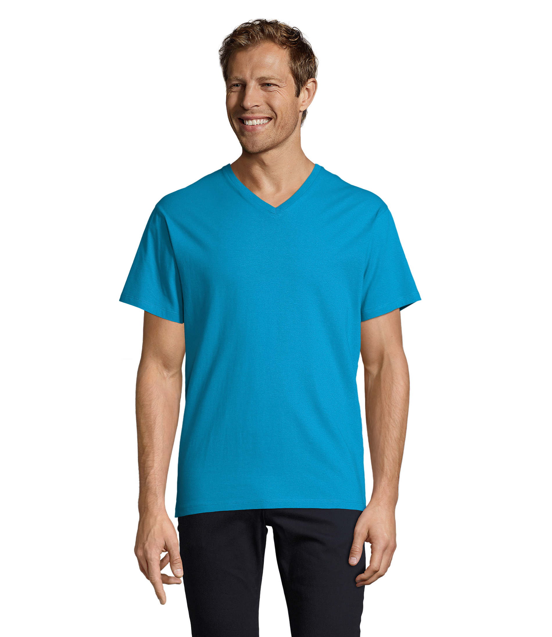 T-Shirt Uomo Scollo a V VICTORY - immagine 40