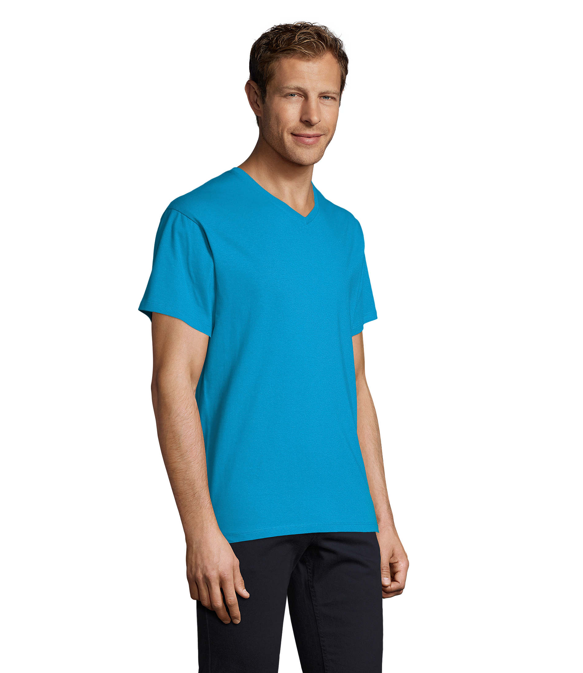 T-Shirt Uomo Scollo a V VICTORY - immagine 42