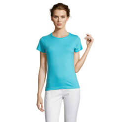 T-Shirt Donna Girocollo Sottile MISS